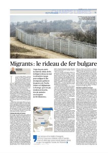 Migrants le rideau de fer bulgare